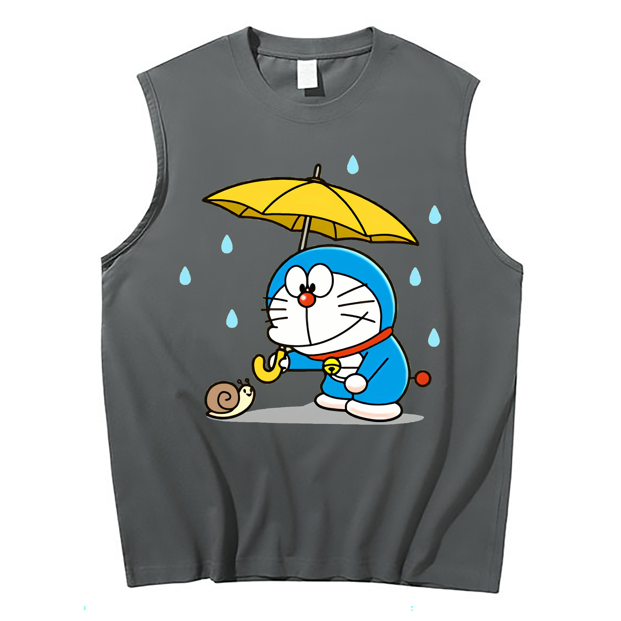 （画像用） ドラえもん Doraemon コットン100％タンクトップ（フロントプリント）